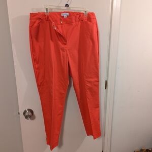 Mid rise slim pant